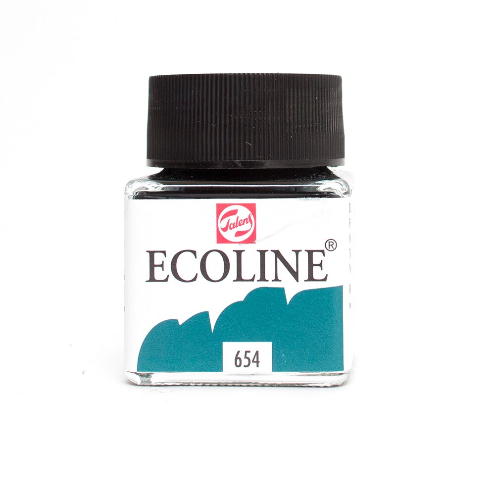 Ecoline, Liquid, Watercolor, 30ml, Jar, Fir Green